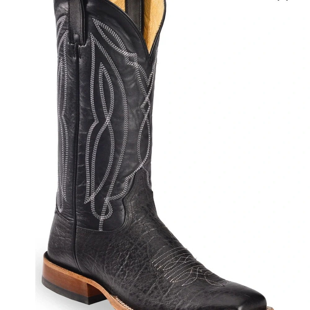 Men’s Black Tony Lama Boots - Picture 6 of 6